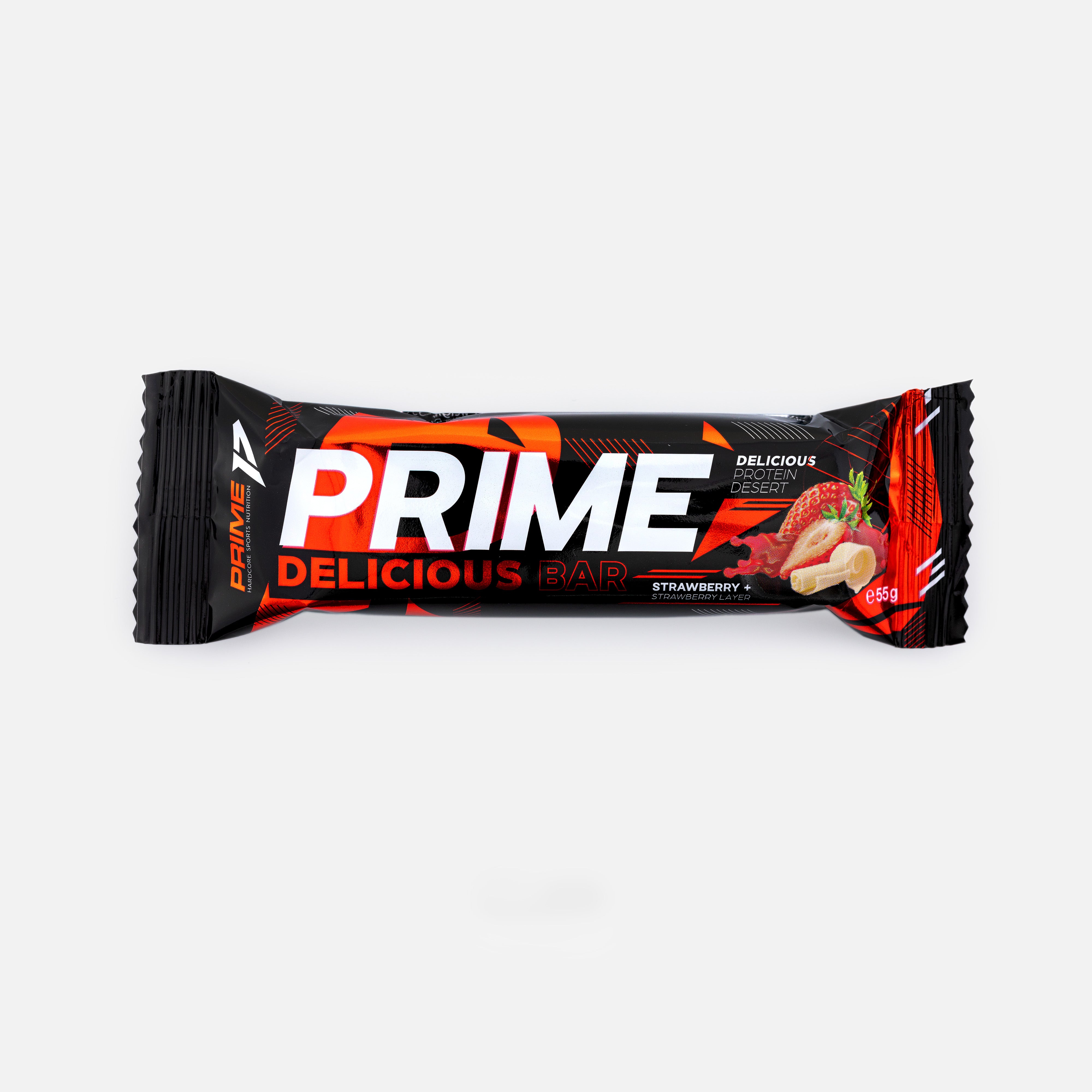 Baton proteic căpșuni