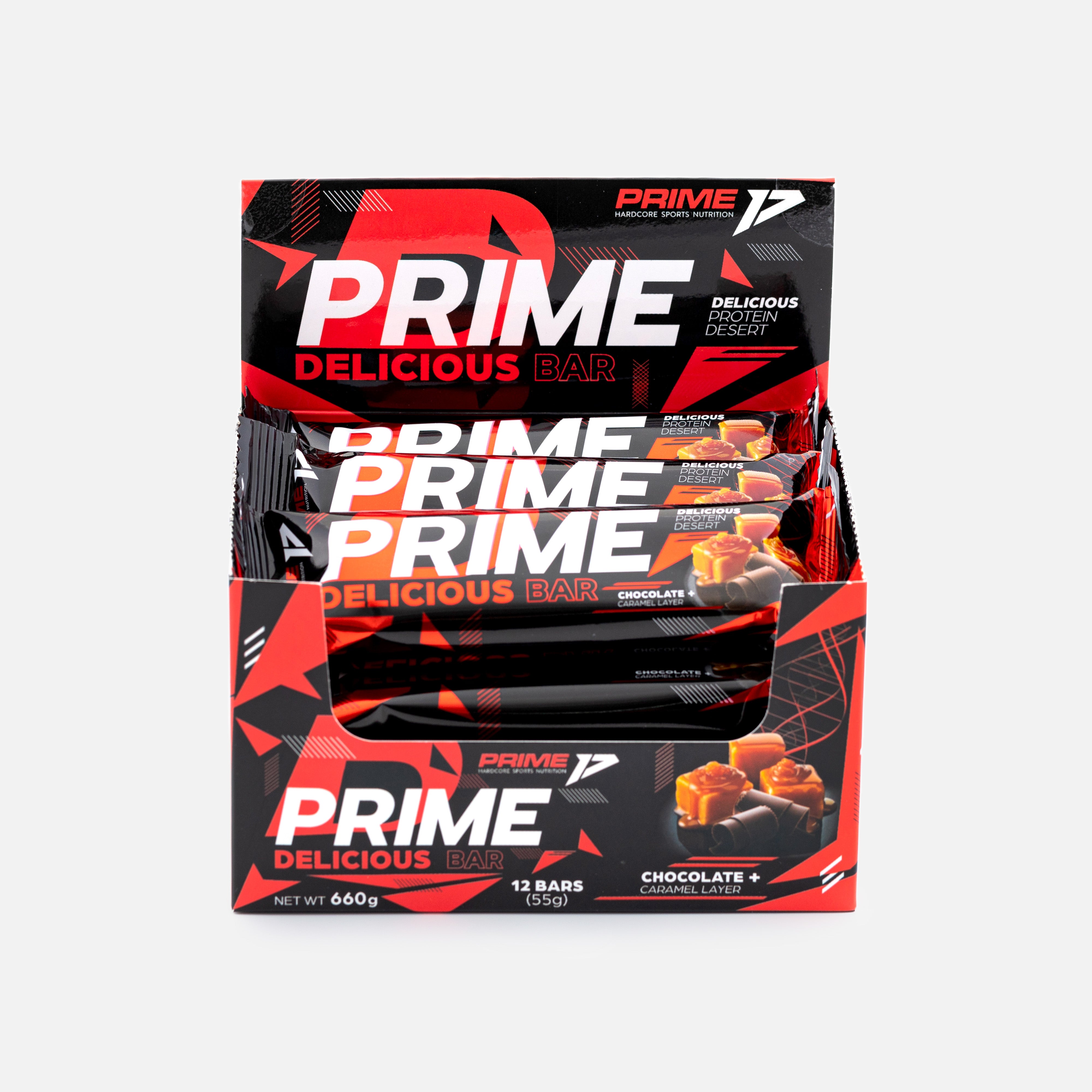 Baton proteic ciocolata & caramel