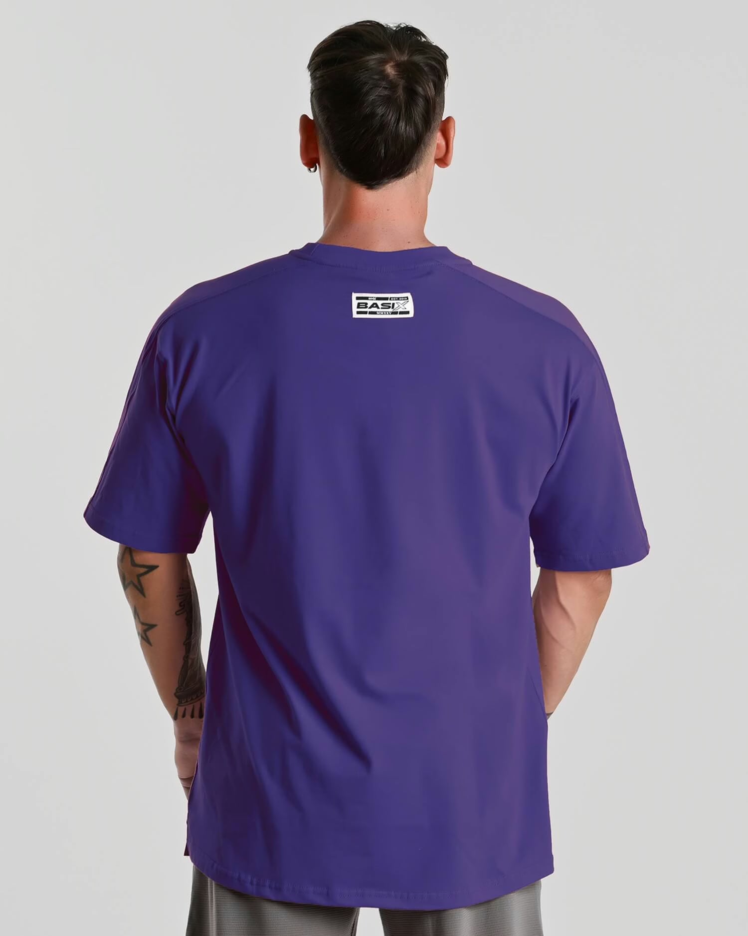 MNX cotton T-shirt Basix, purple