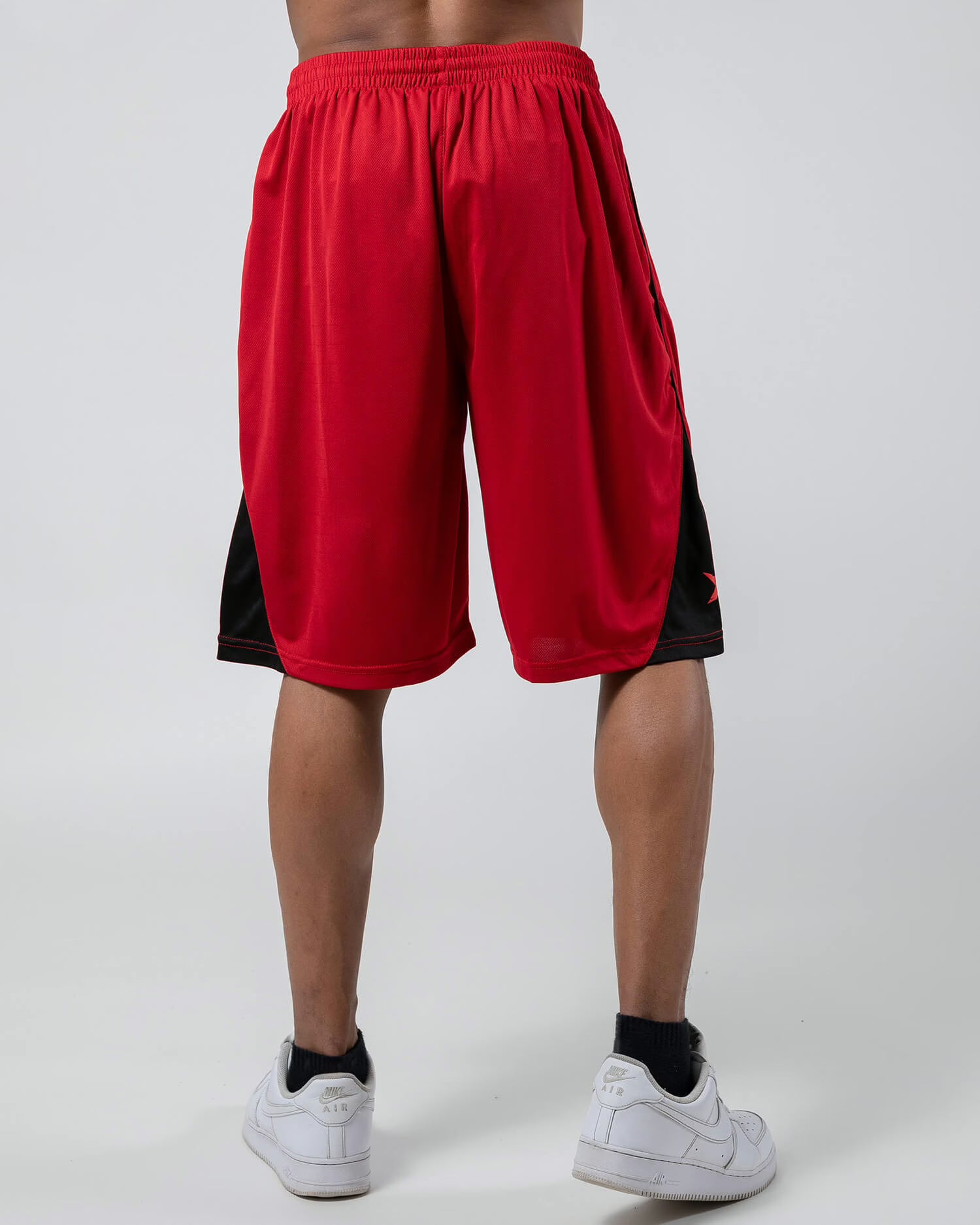 MNX Basketball mesh shorts, red