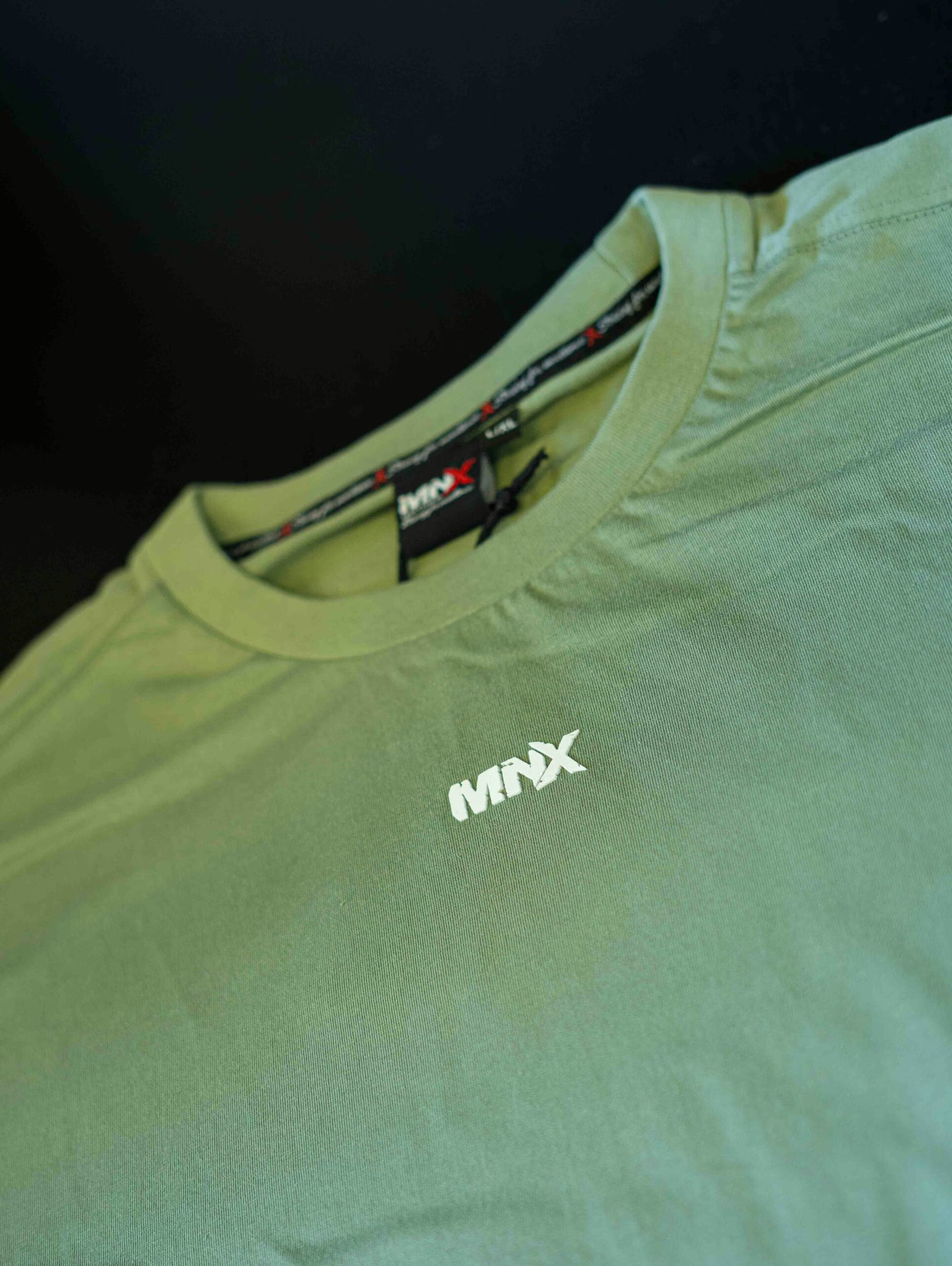 MNX cotton T-shirt Basix, pastel green