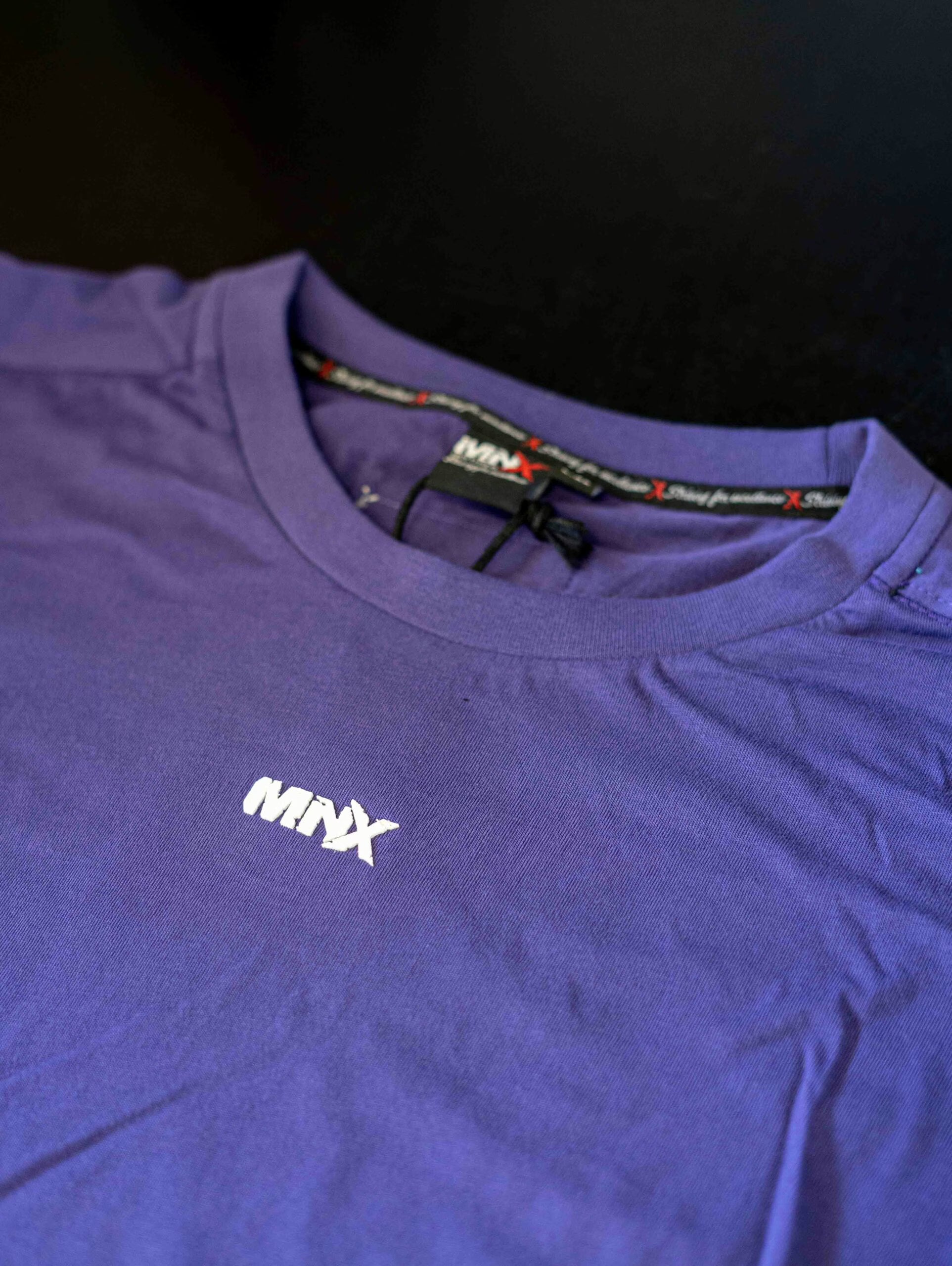 MNX cotton T-shirt Basix, purple