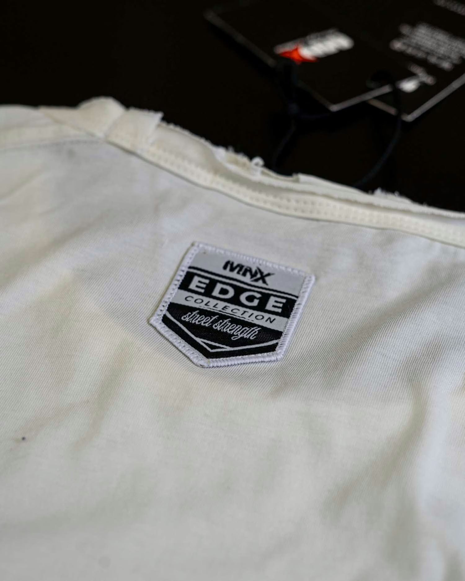 MNX T-shirt Edge, creamy white