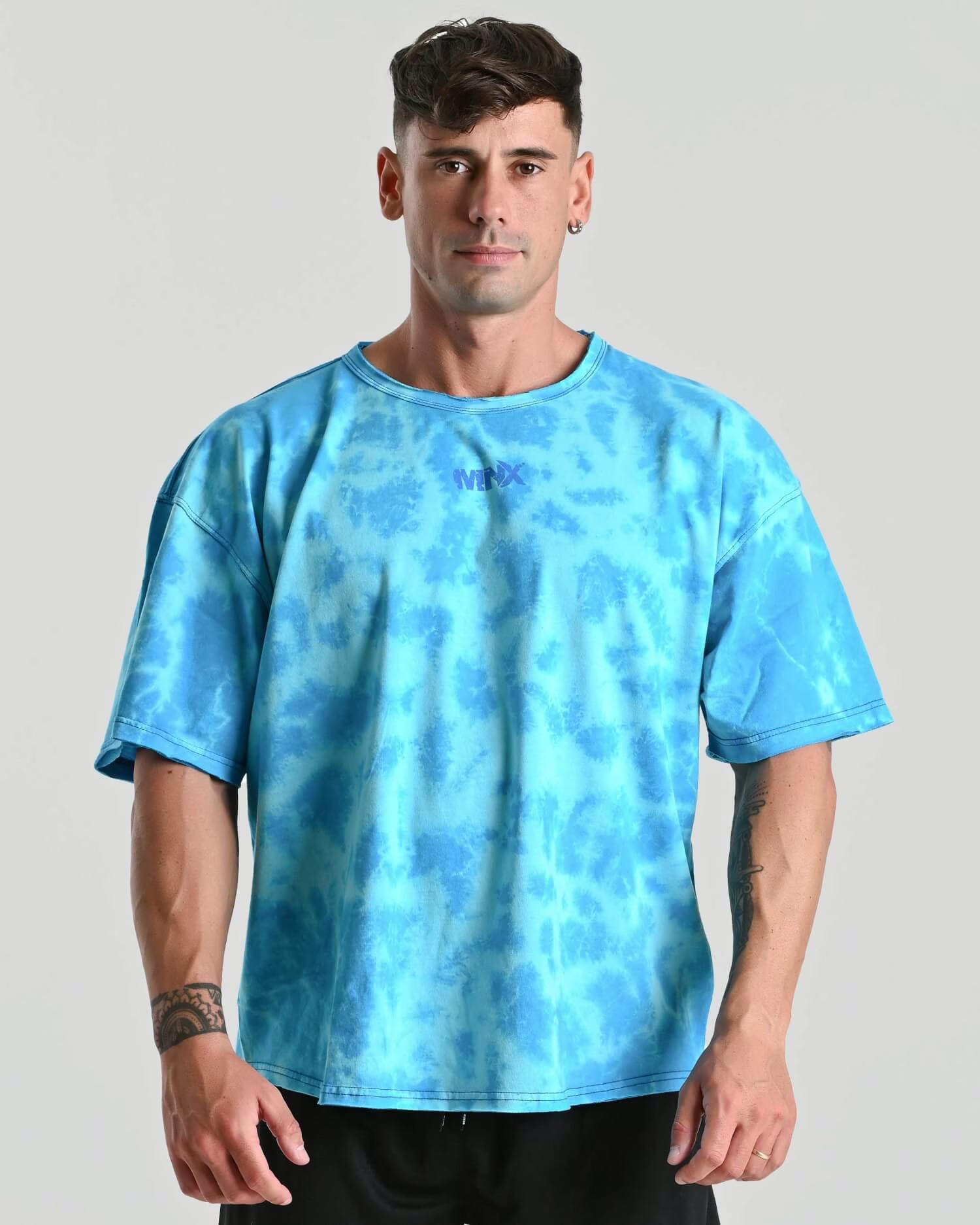 MNX Extra HC T-shirt 4.0 washed look, blue