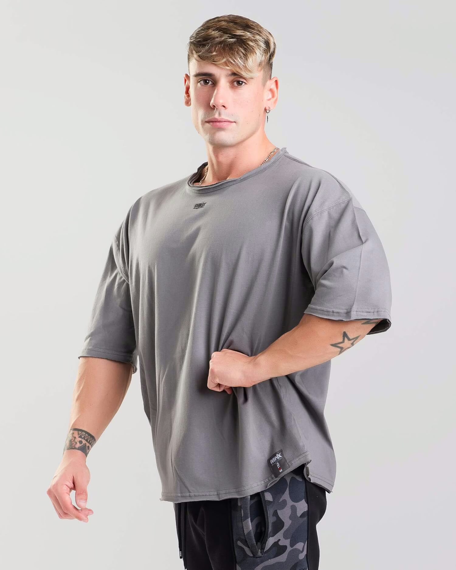 MNX Extra T-shirt basic, grey