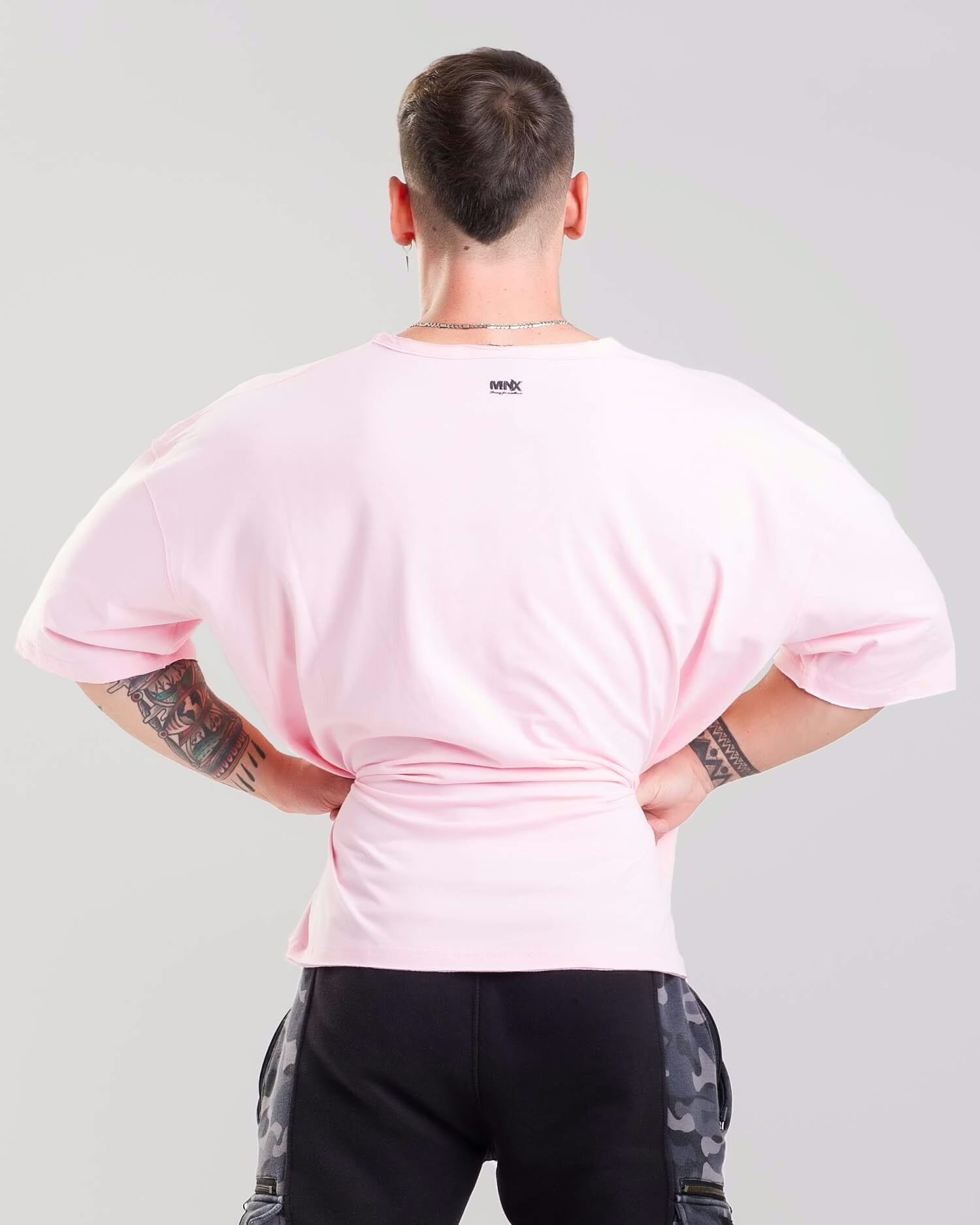 MNX Extra T-shirt basic, light pink