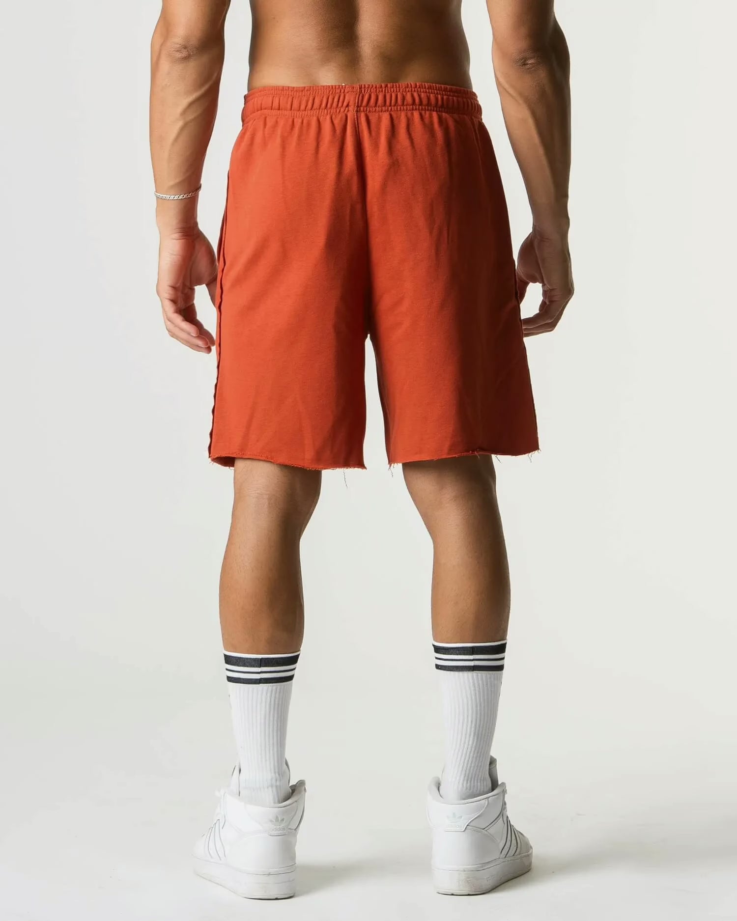 MNX Golden Era Cotton shorts, rosewood