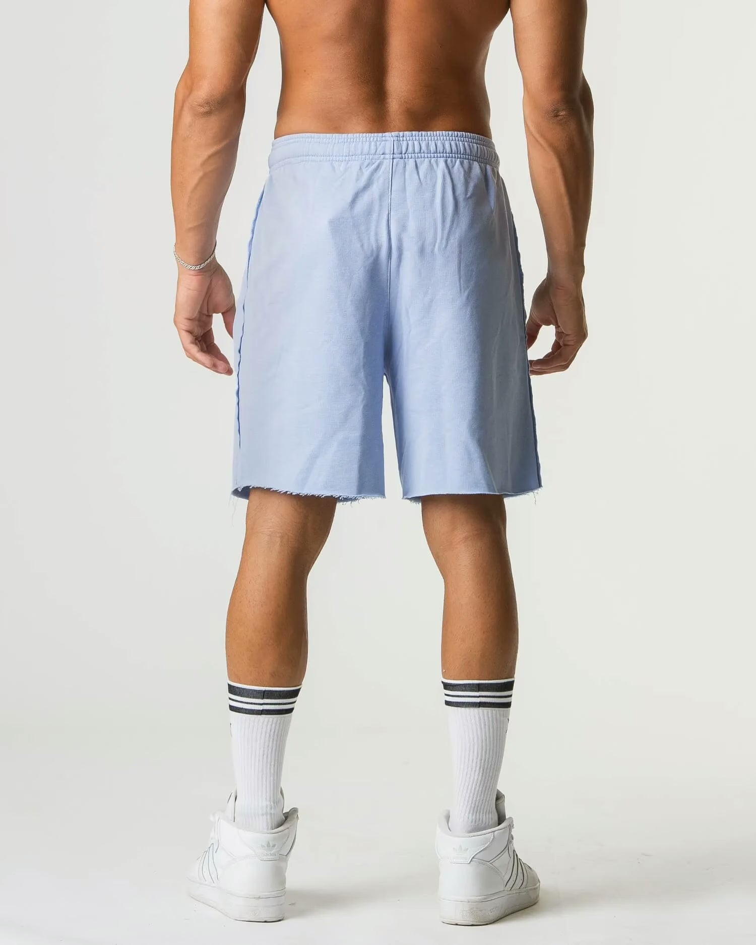 MNX Golden Era Cotton shorts, sky blue