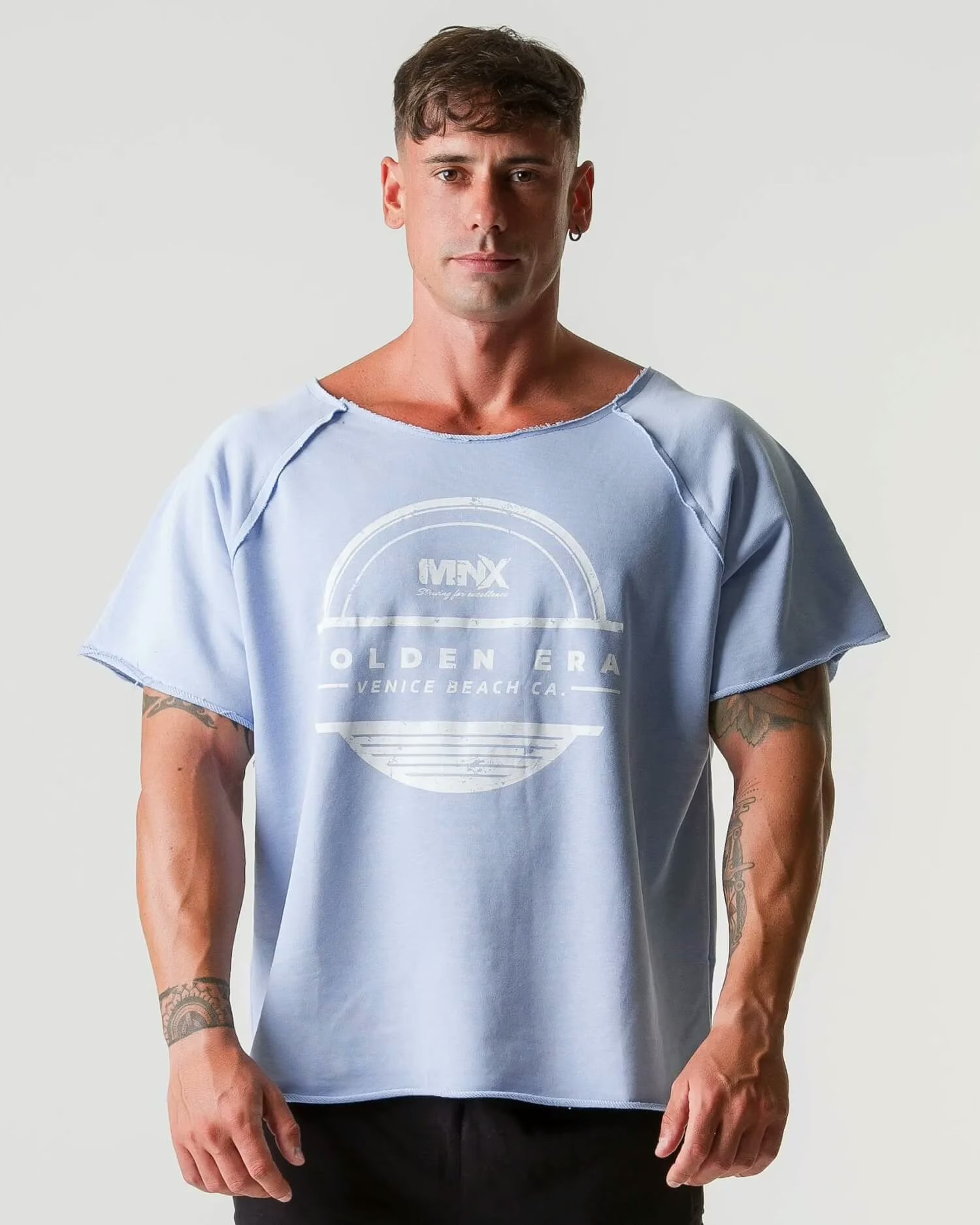 MNX Workout Top Golden Era, sky blue