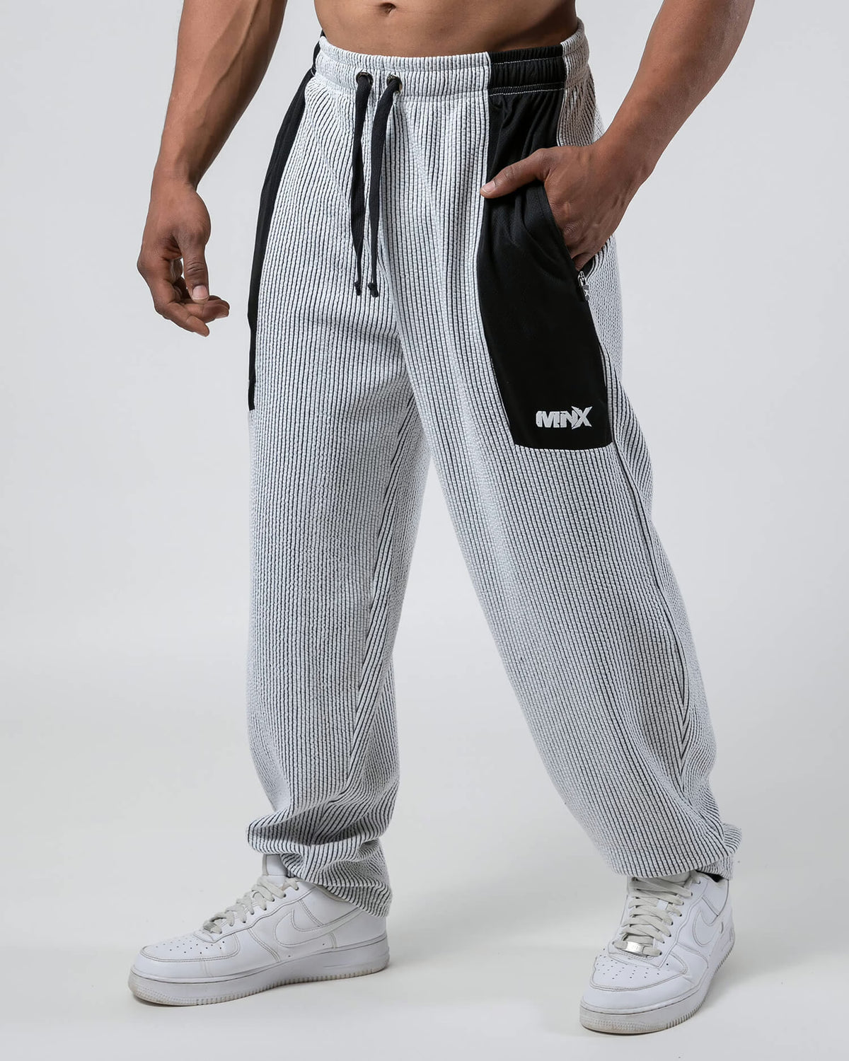 MNX Ribbed pants Hammer 2.0, white