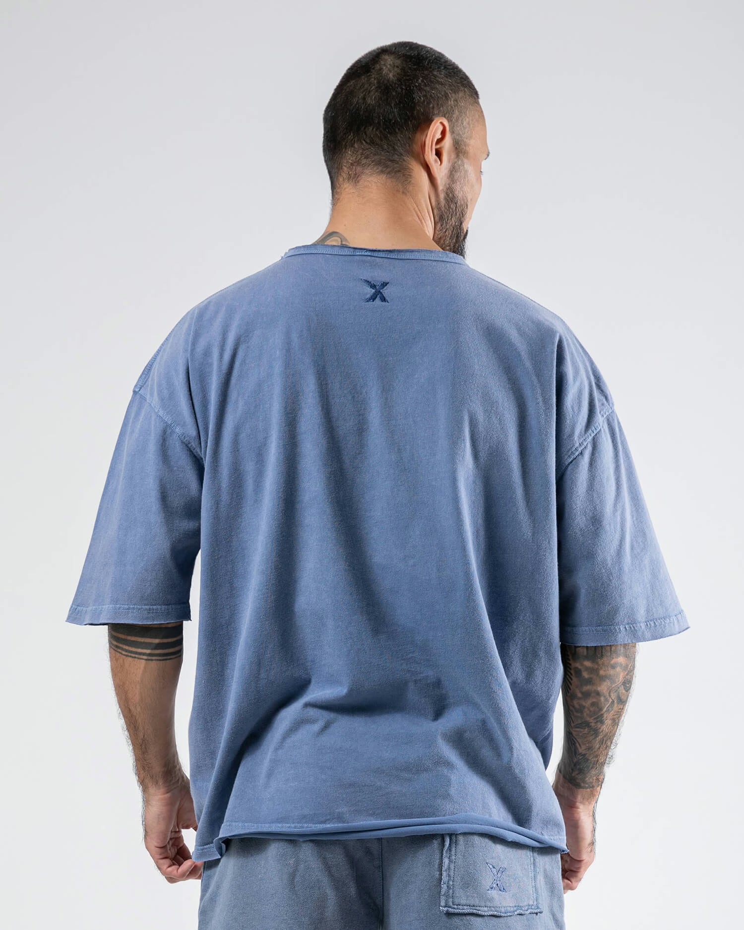 MNX Extra T-shirt Industrial, navy blue