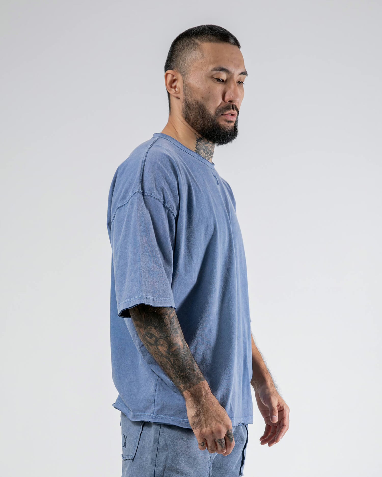 MNX Extra T-shirt Industrial, navy blue
