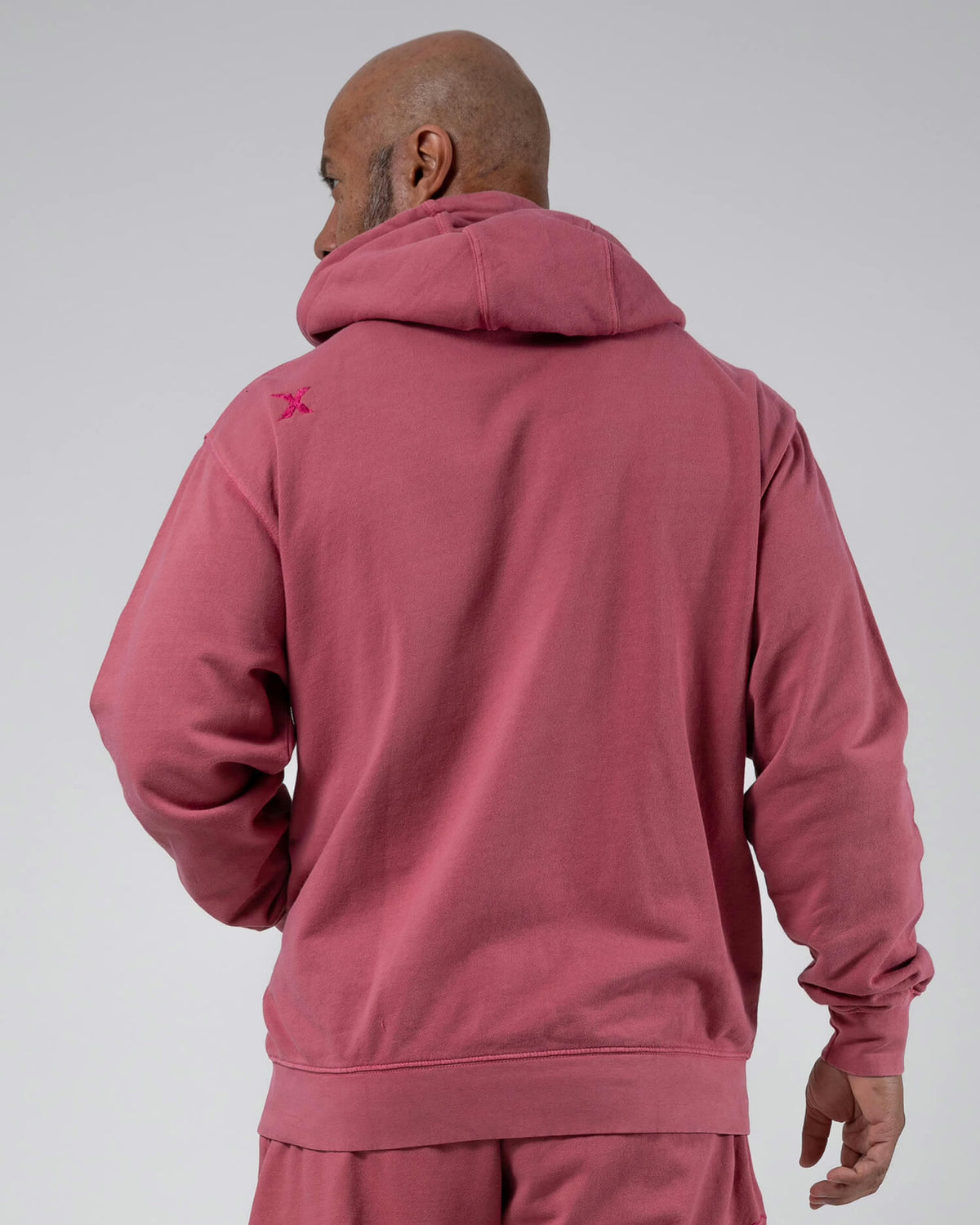 MNX Hoodie Industrial, dusty rose