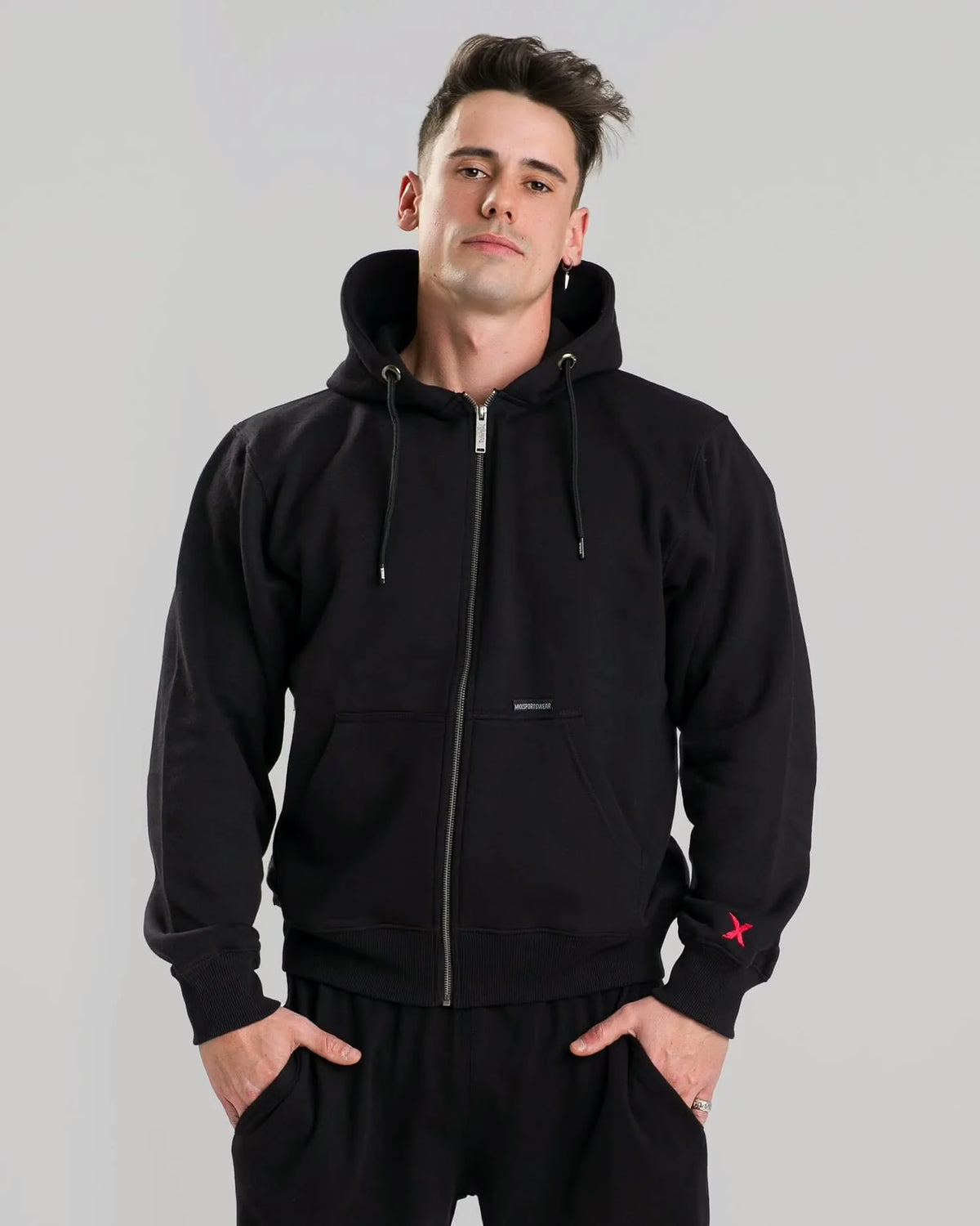 MNX Hoodie Original, black