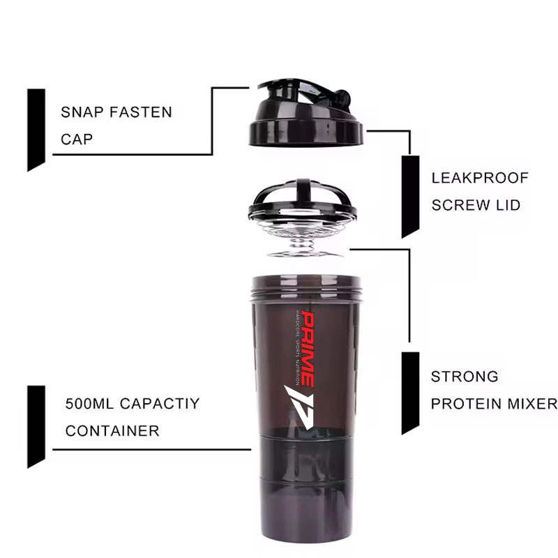 Shaker Premium Accesorizat 500 ml