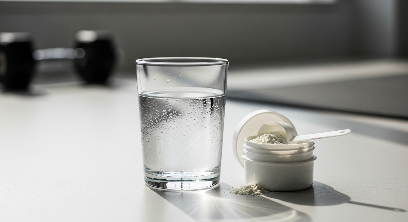 creatine monohydrate - 6 Semne că Organismul tău are Nevoie de Creatină și Hidratare