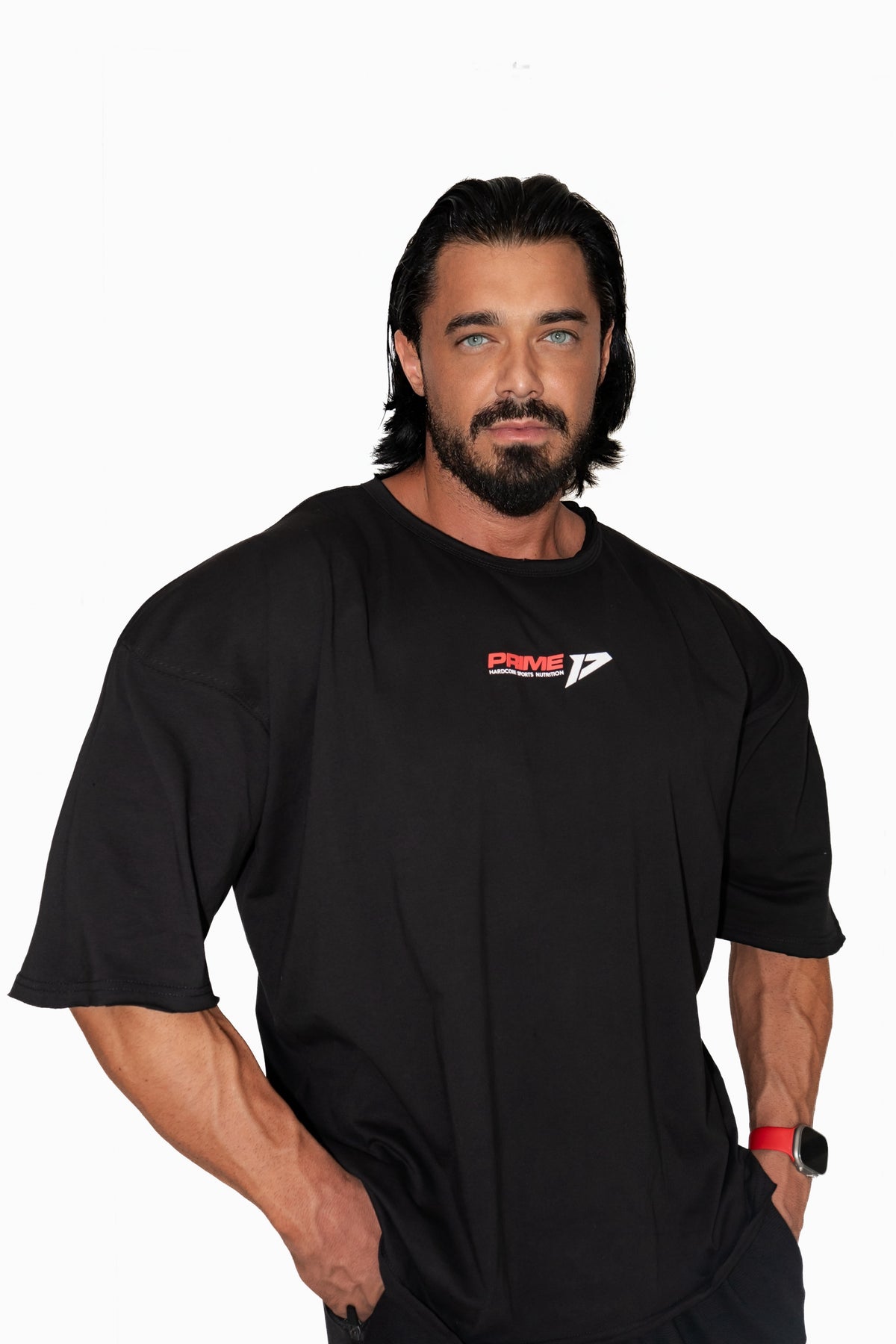 Tricou Oversized Barbati Hammer 3.0 Prime – Negru