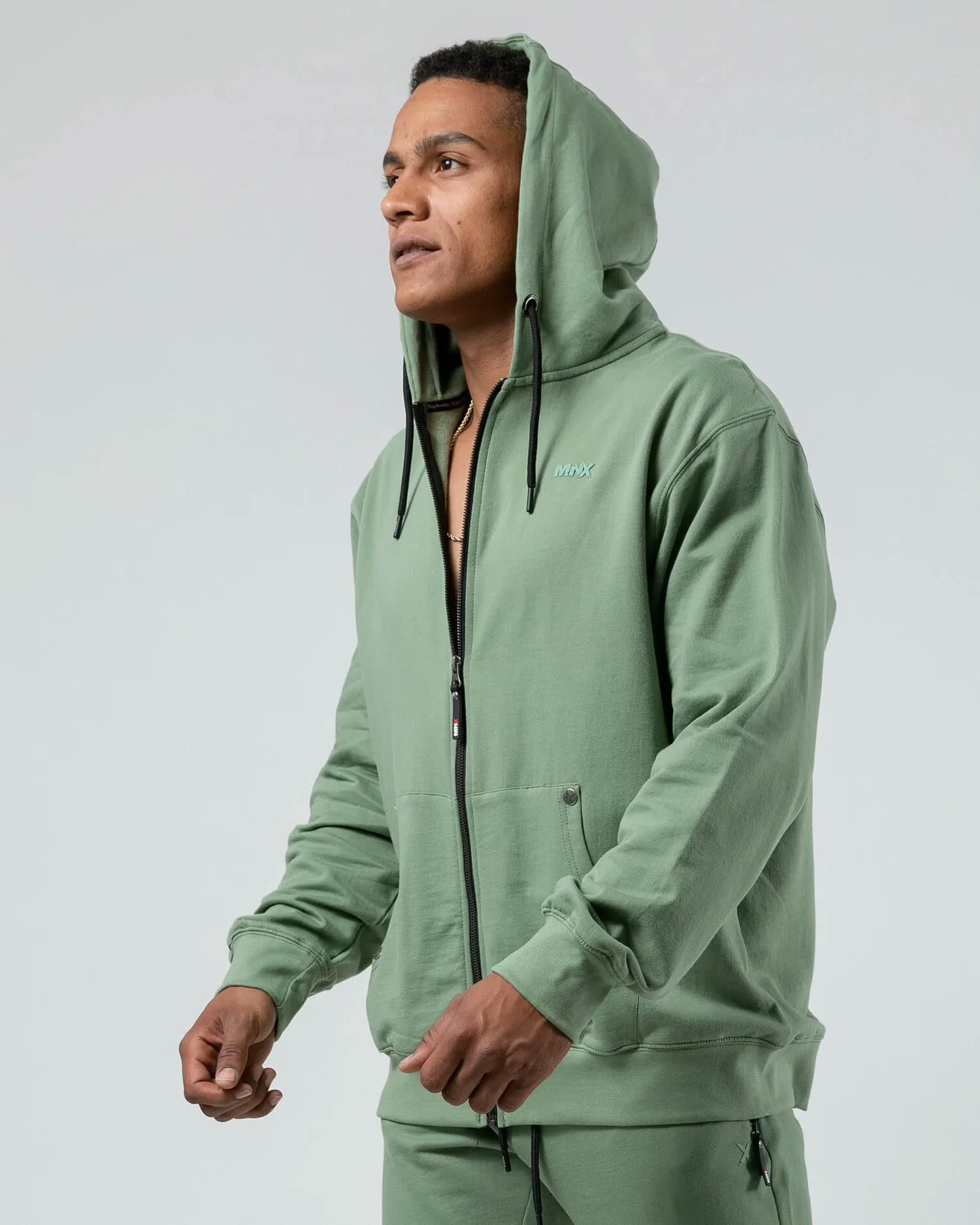 MNX Men’s lightweight hoodie Aesthetic, khaki