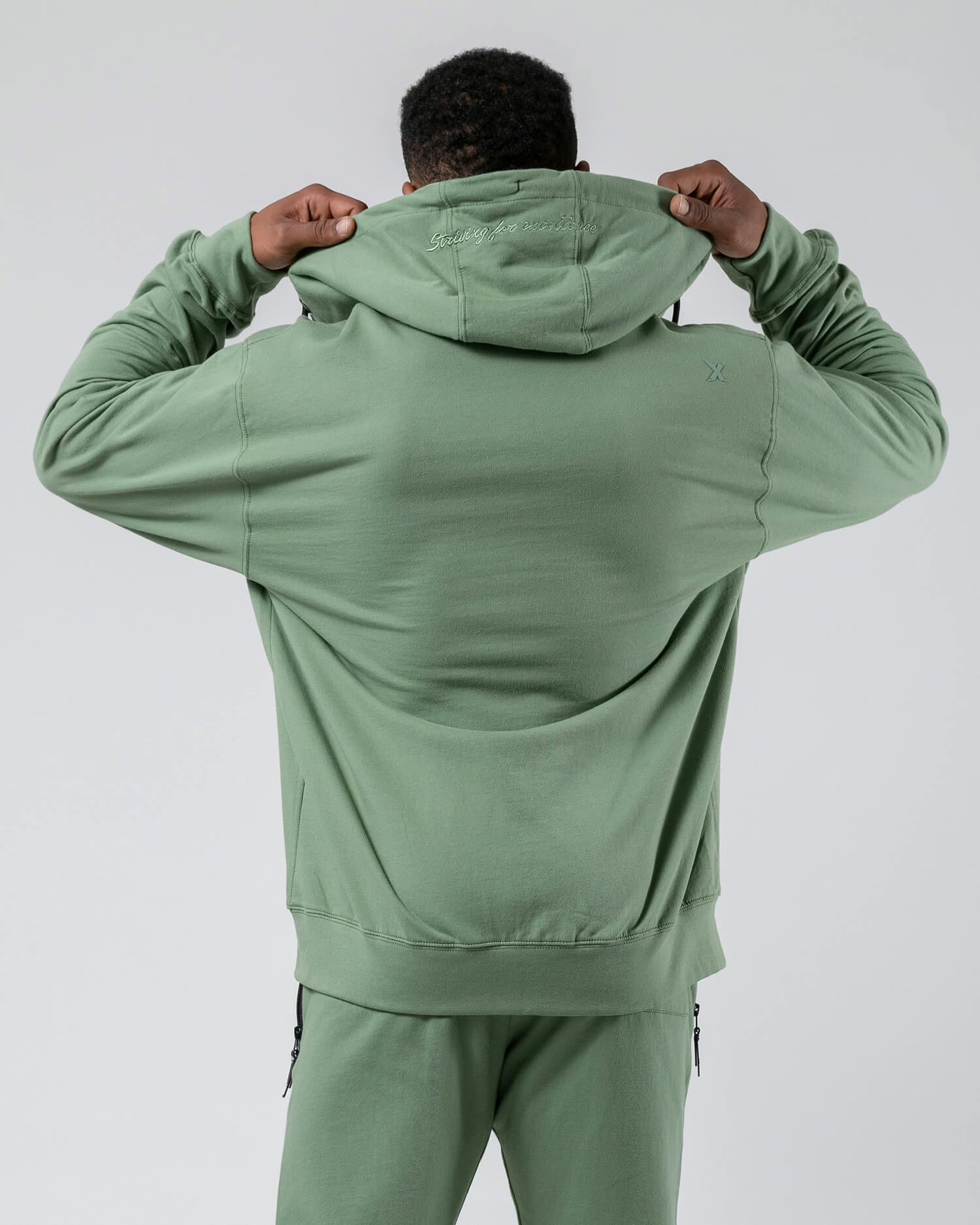 MNX Men’s lightweight hoodie Aesthetic, khaki