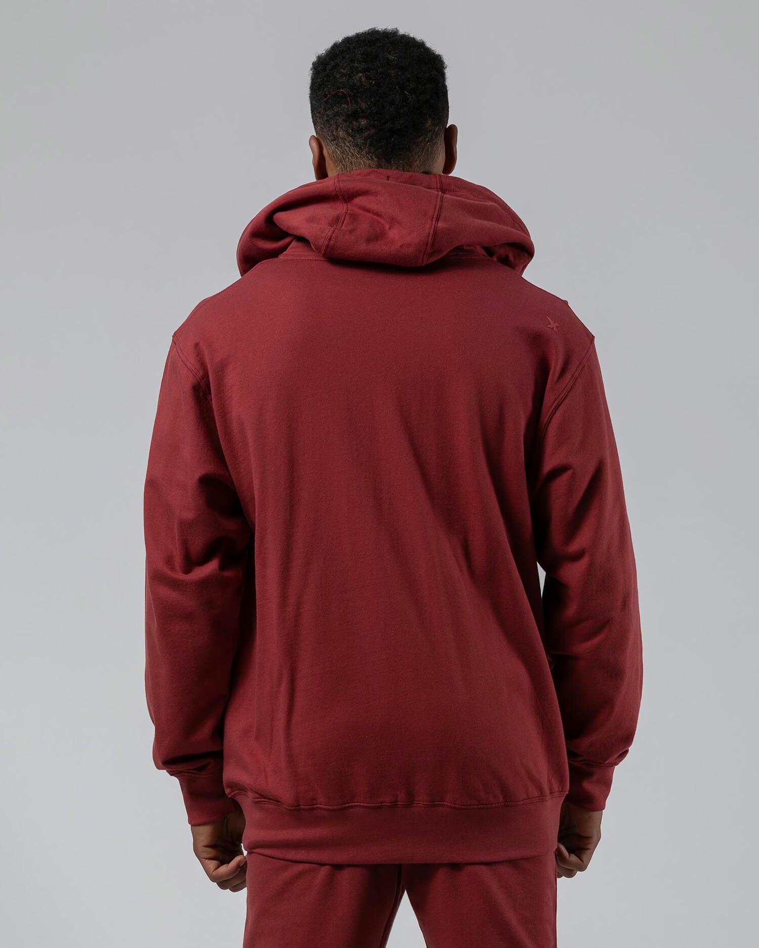 MNX Men’s lightweight hoodie Aesthetic, maroon