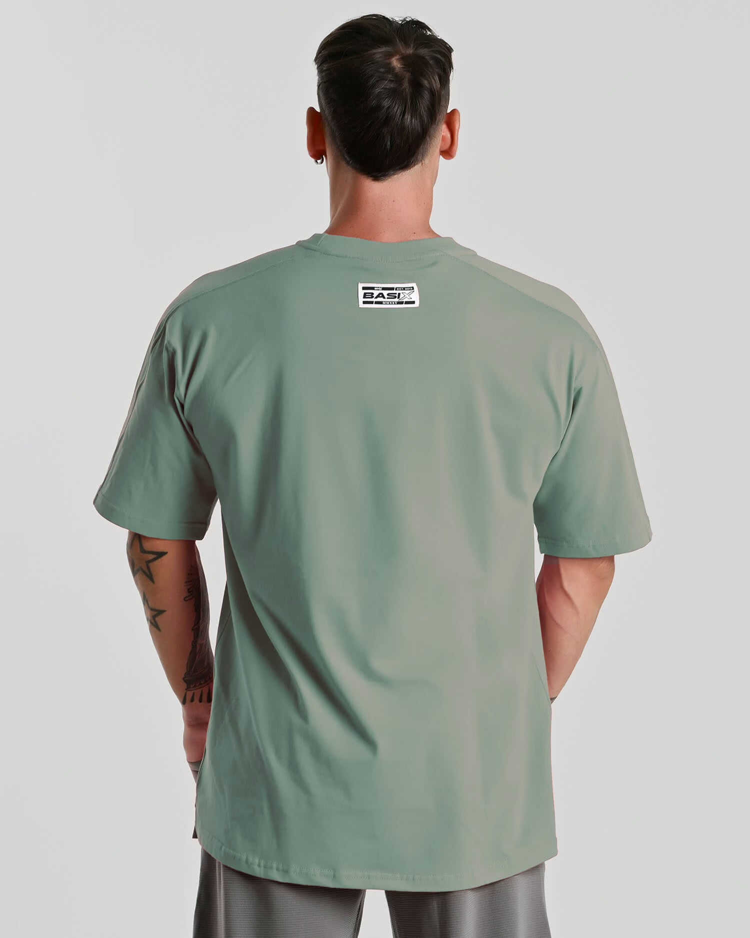 MNX cotton T-shirt Basix, pastel green