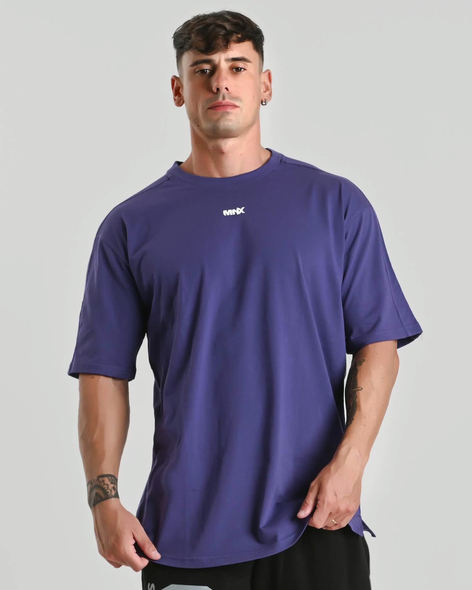 MNX cotton T-shirt Basix, purple