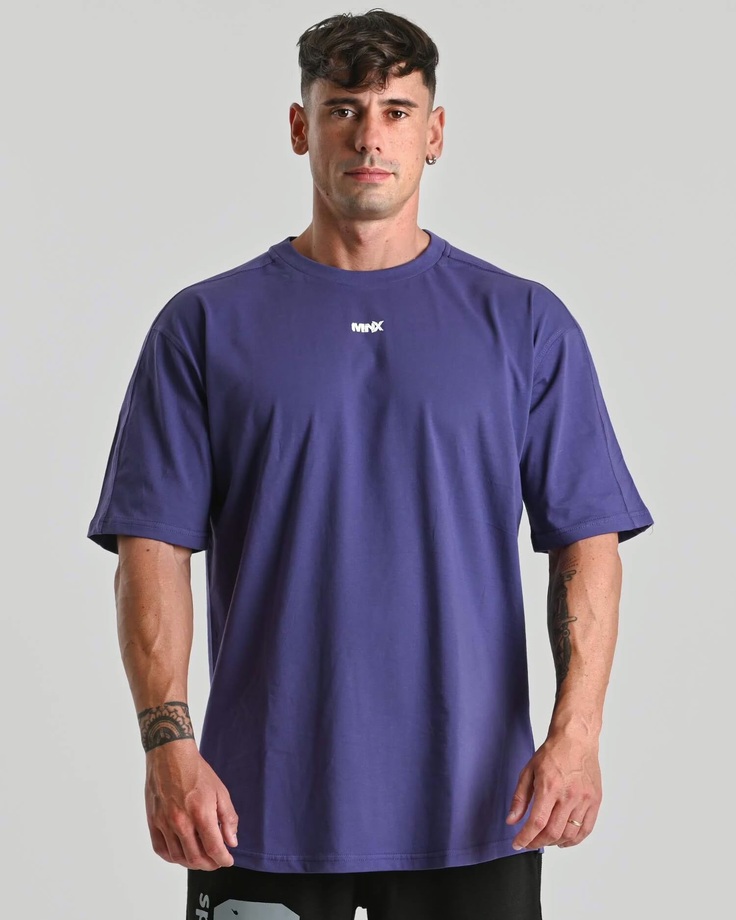 MNX cotton T-shirt Basix, purple