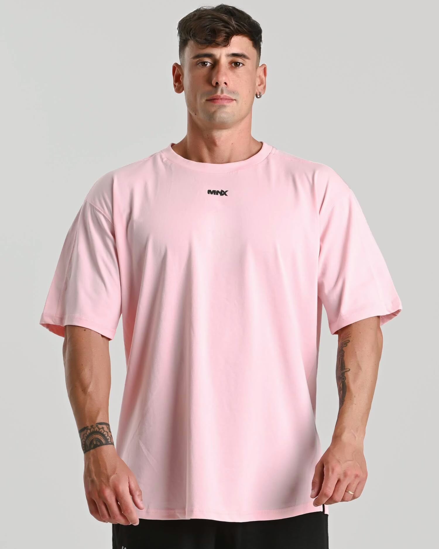 MNX cotton T-shirt Basix, pastel rose