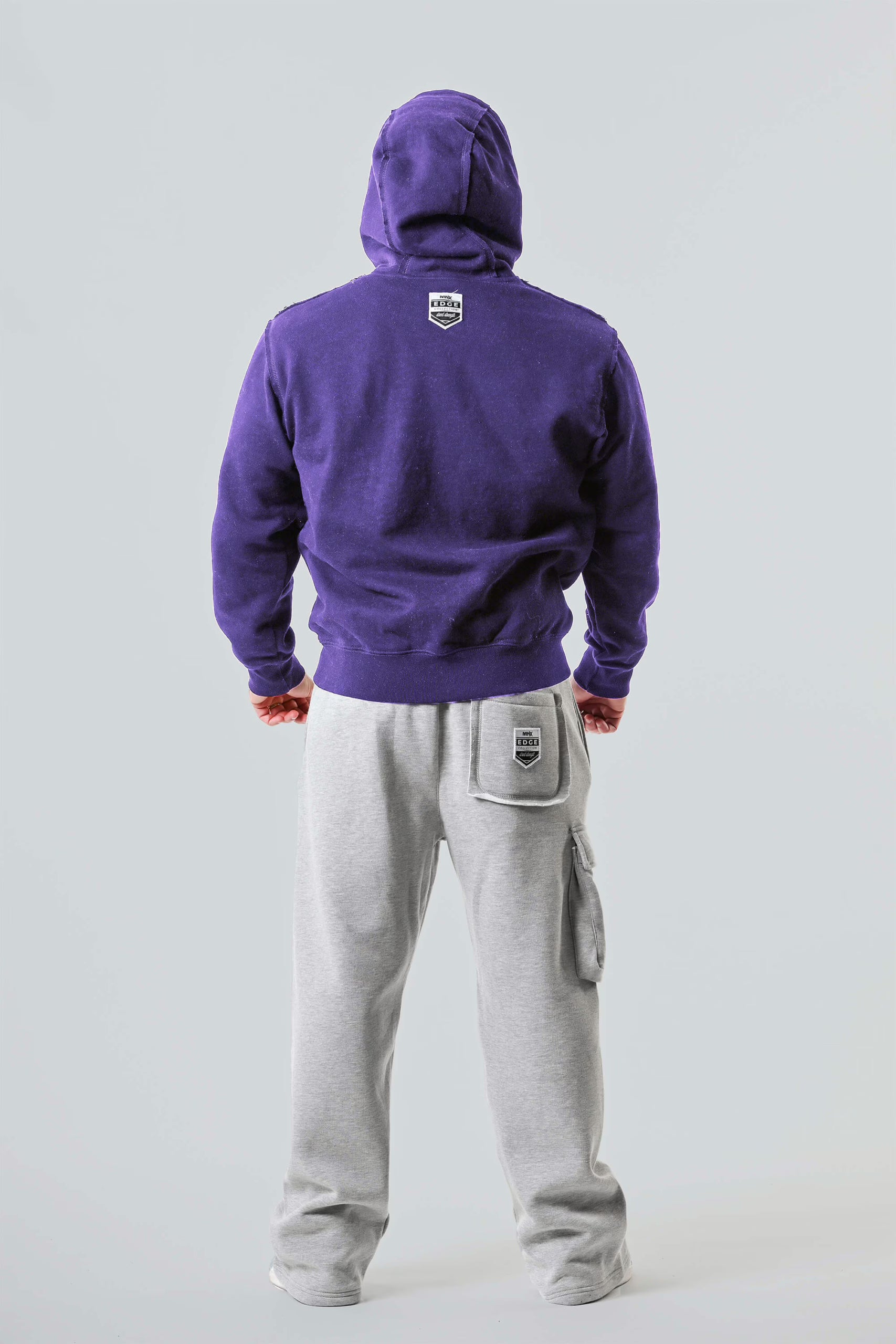MNX Hoodie Edge, violet