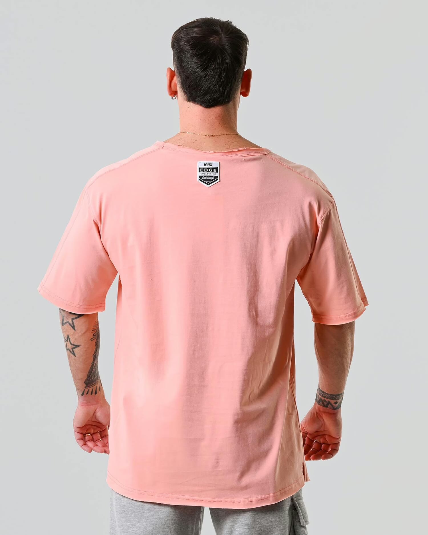 MNX T-shirt Edge, dusty coral