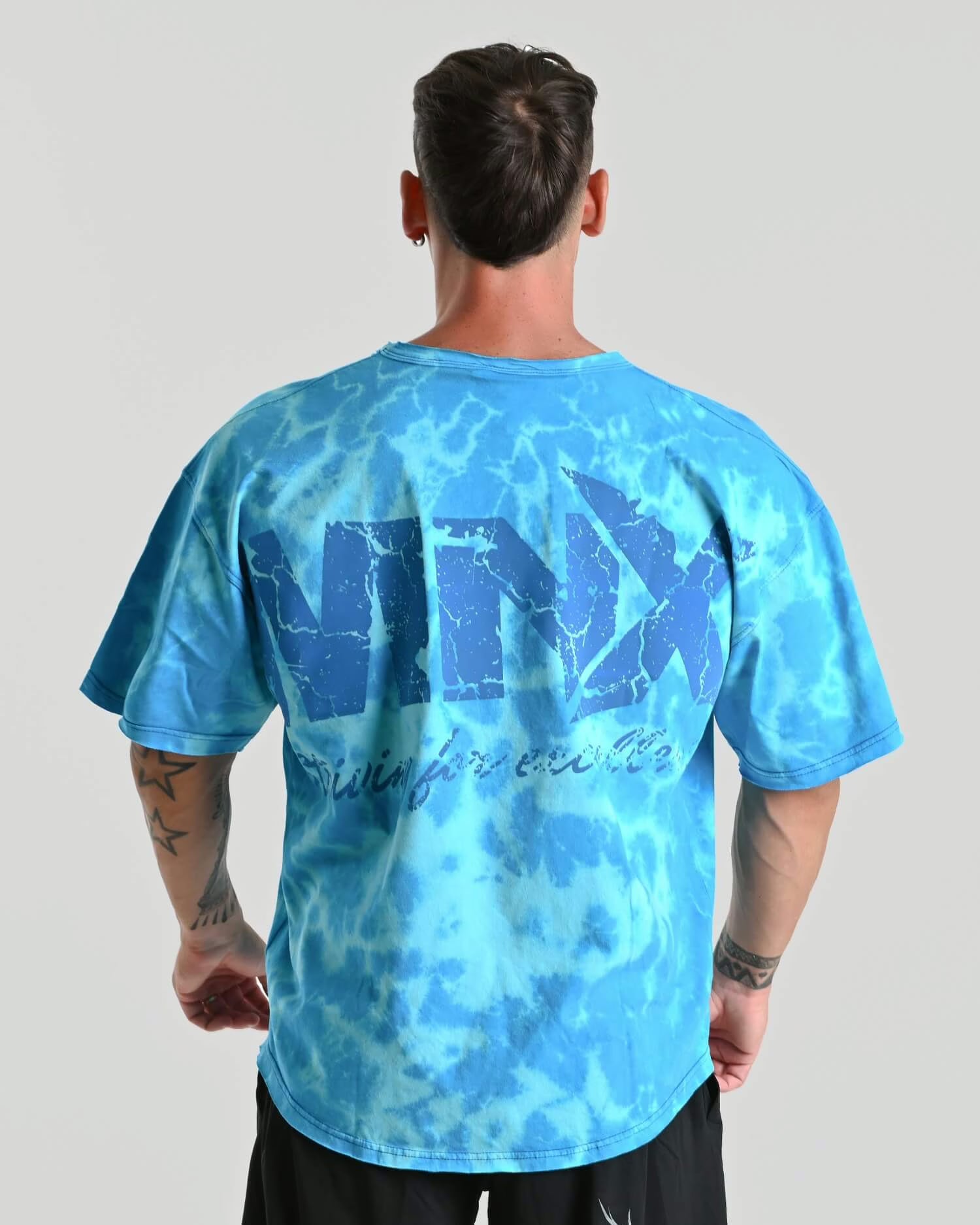 MNX Extra HC T-shirt 4.0 washed look, blue