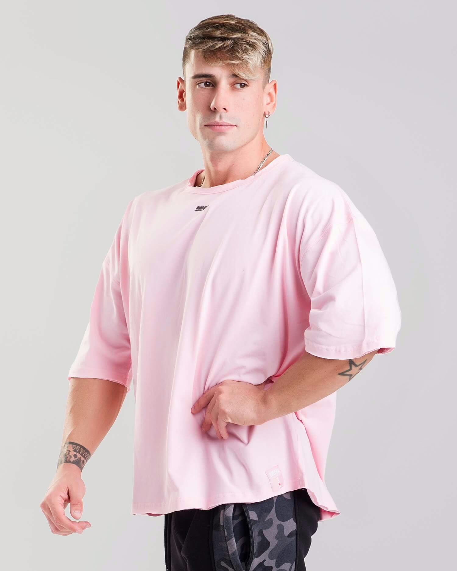 MNX Extra T-shirt basic, light pink