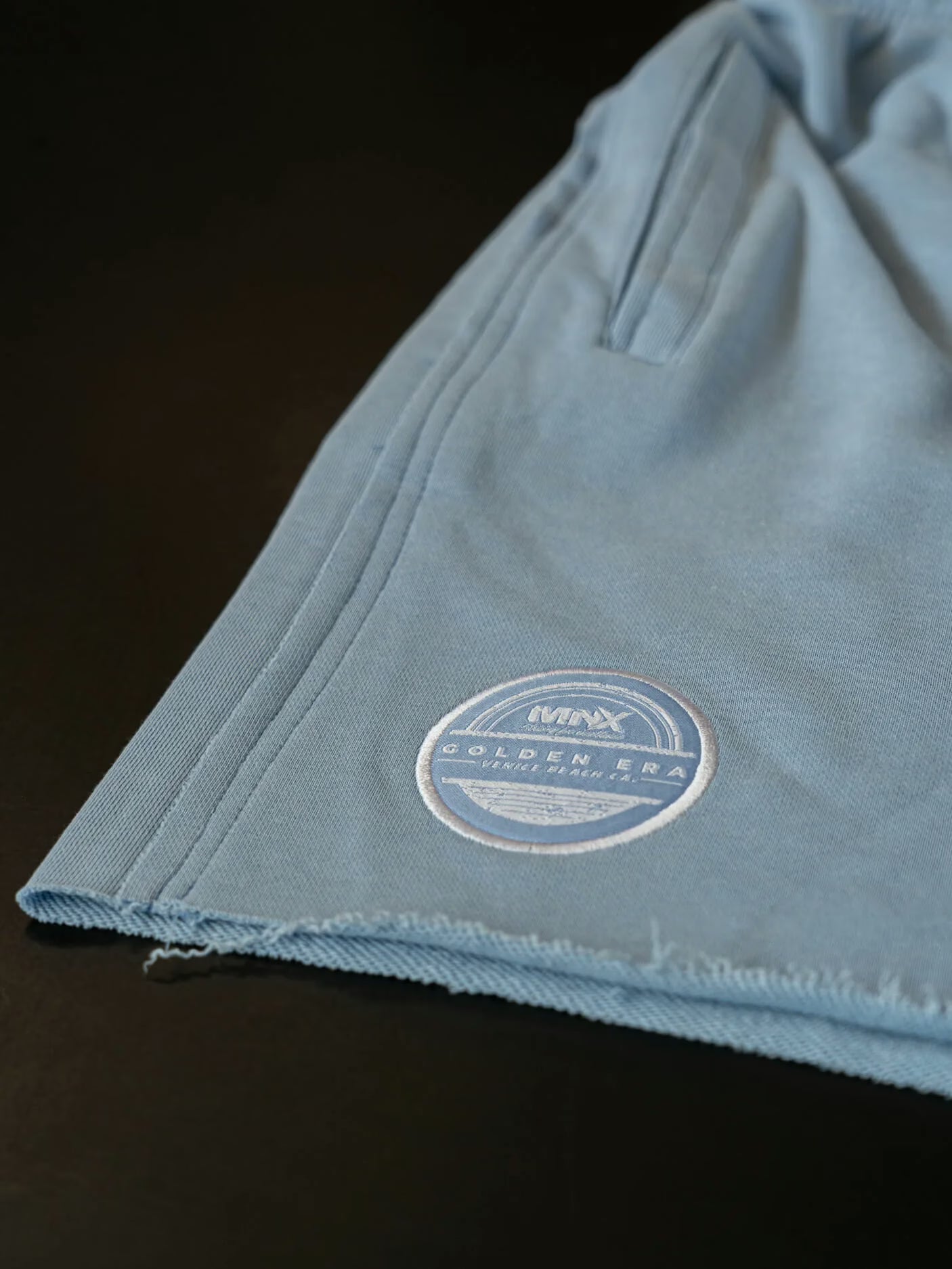 MNX Golden Era Cotton shorts, sky blue
