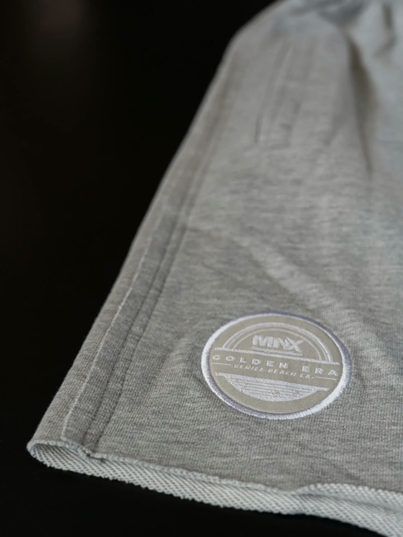 MNX Golden Era Cotton shorts, melange grey