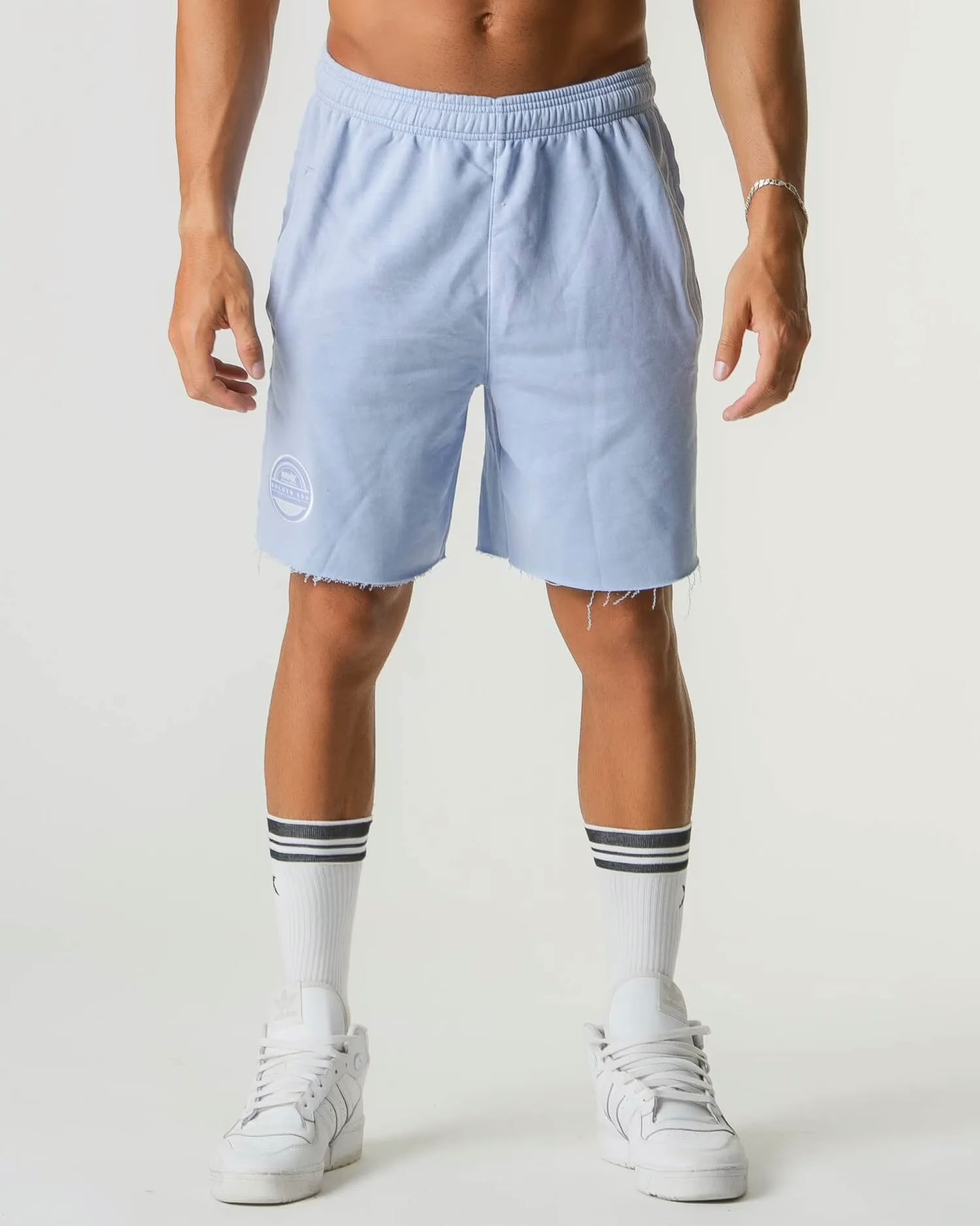 MNX Golden Era Cotton shorts, sky blue