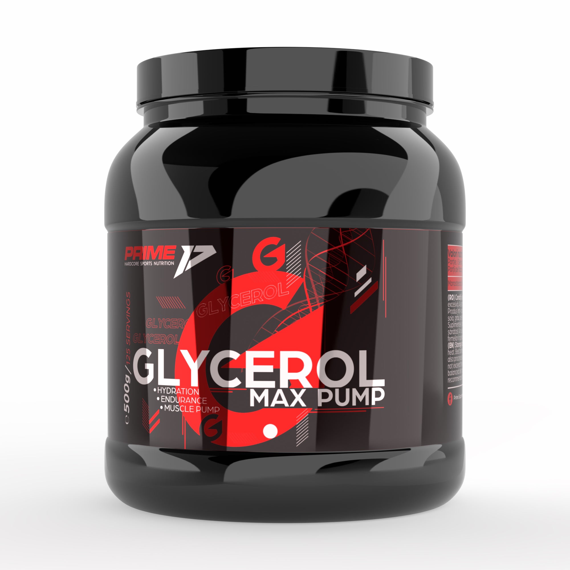 Glycerol Max Pump 500g/125 serv