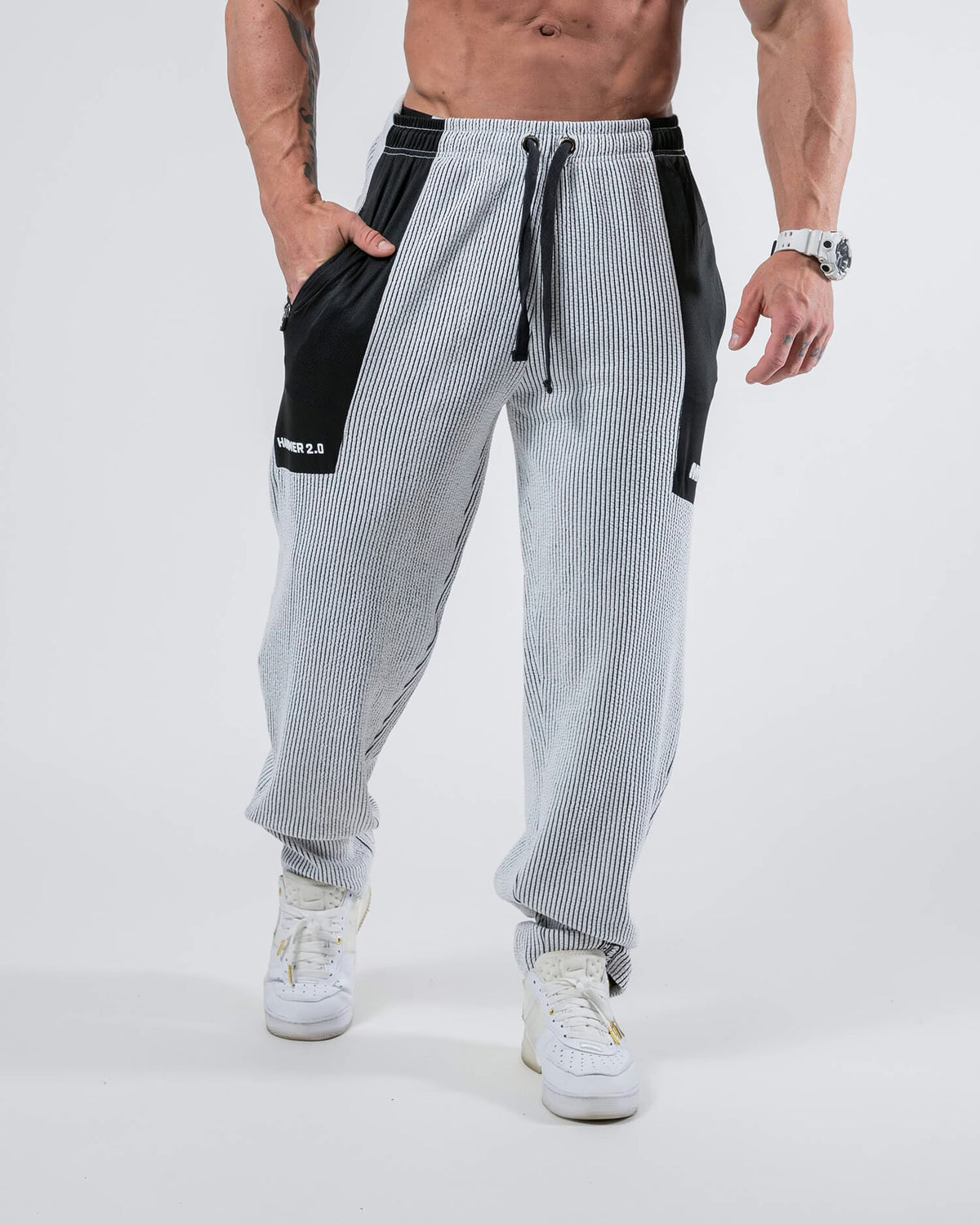 MNX Ribbed pants Hammer 2.0, white