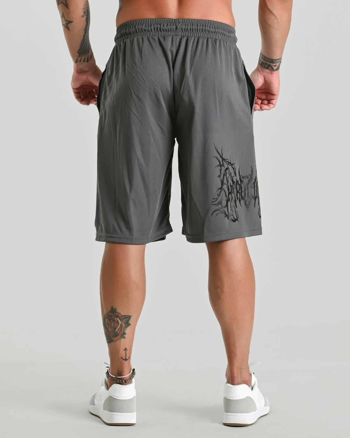 MNX Hardcore mesh shorts, grey