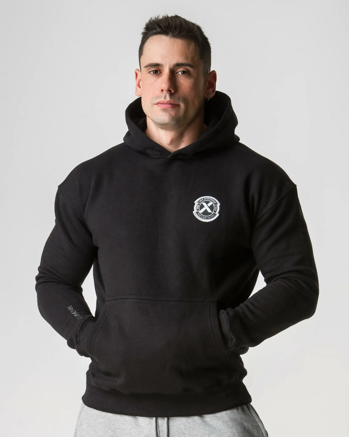 MNX Hoodie Motion, black