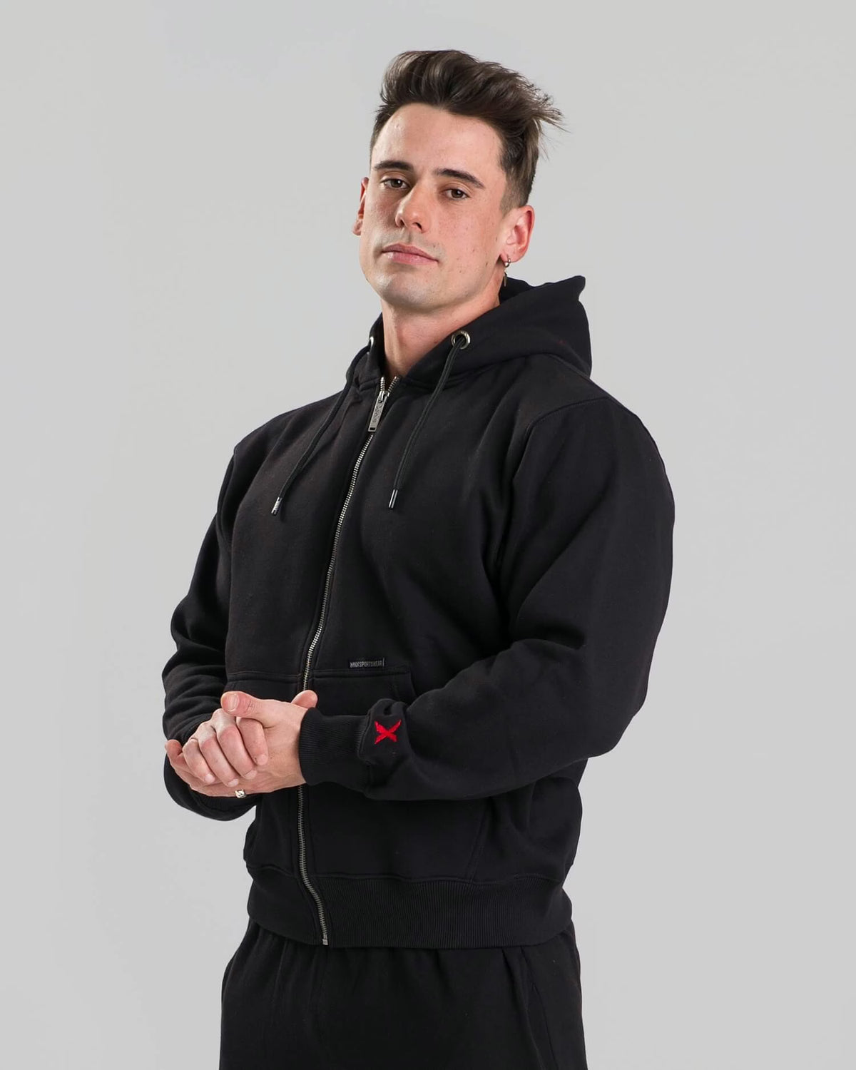 MNX Hoodie Original, black