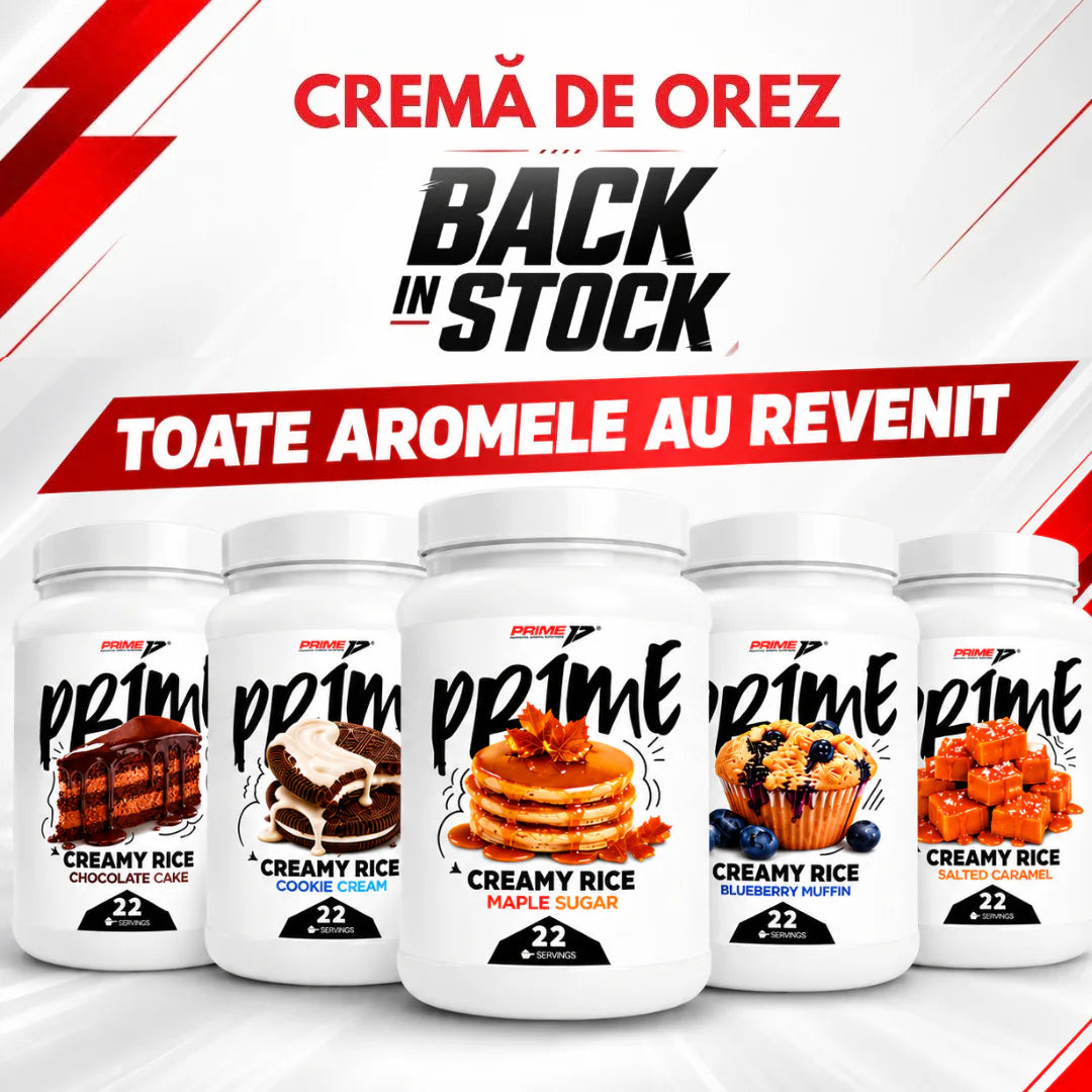 Cremă de orez Prime – Back in stock – Toate aromele au revenit